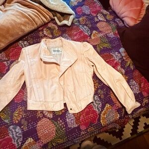 Wilsons Leather Vintage Pink Jacket